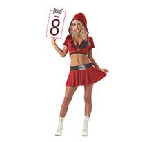 costume everlast ring card girl